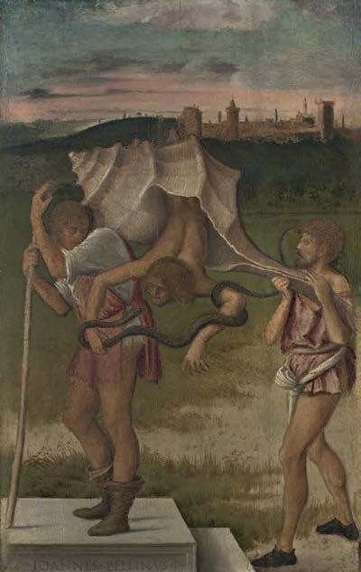 Giovanni Bellini: Allegoria calunnia oder Invida – acedia, um 1504/05