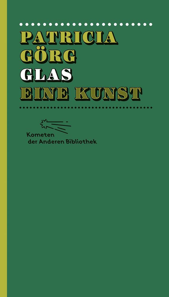 Glas - Eine Kunst - Patricia Görg Glas - Eine Kunst - Patricia Görg